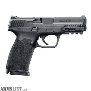 SMITH AND WESSON 9mm M and P 2.0 CUSTOM CASED WITH TWO MAGS BLACK ARMORNITE FINISH WILSON COMBAT 125MM MATCH GRADE STAINLESS THREADED BARREL