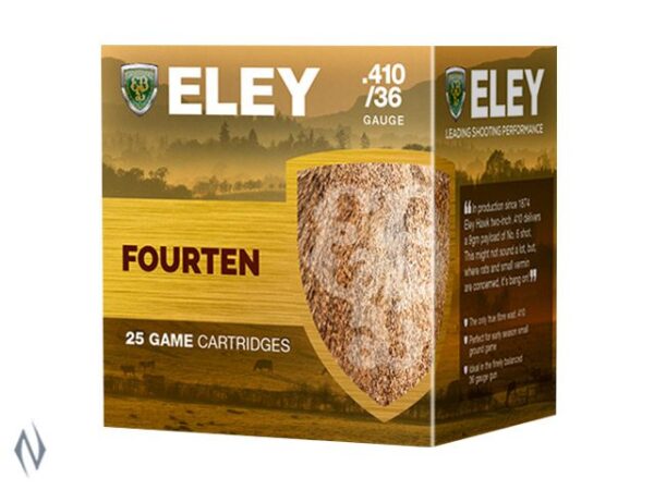 ELEY FOURTEN 2INCH 410G 6SHOT (250 CASE)