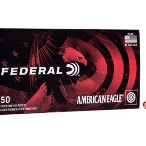 FEDERAL 380 AUTO 95GR FMJ AMERICAN EAGLE 50rnds