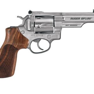 RUGER GP100 357 STAINLESS 106MM MATCH CHAMPION ADJ SIGHT