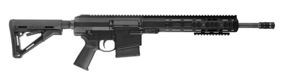 WEDGETAIL MPR 308 PUMP ACTION RIFLE with 16 inch barrel with long forend x 2 10 rnd mags black anodised colour