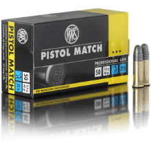 RWS .22lr Pistol Match Ammo (50 ROUNDS)
