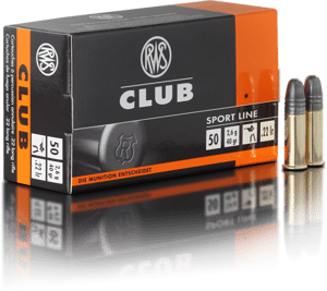 RWS .22lr Club 22 Ammo (50 ROUNDS)