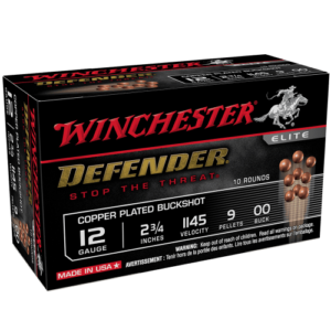 Winchester Supreme Elite Defender 12G 2-3/4in 9Pellet 00 10RND