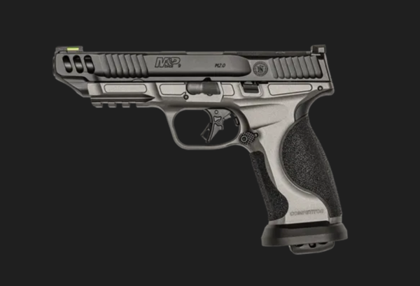 SMITH AND WESSON M and P9 M2.0 PERF. CENT. 9mm 5 inch 10 shot Competitor Pistol (Two Tone) – CASED W/ 4x MAGS