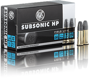 RWS .22lr Subsonic HP Ammo (500 ROUNDS)