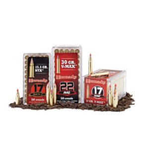 Hornady 17 Mach 2 – 15.5 gr NTX Ammo pack 50