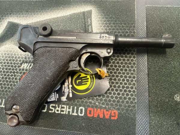 LUGER P08 1917 SEMIAUTO WITH A 102MM BARRLE (COLLECTORS ONLY)